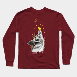 The charcoal fox (Asphait version) Long Sleeve T-Shirt